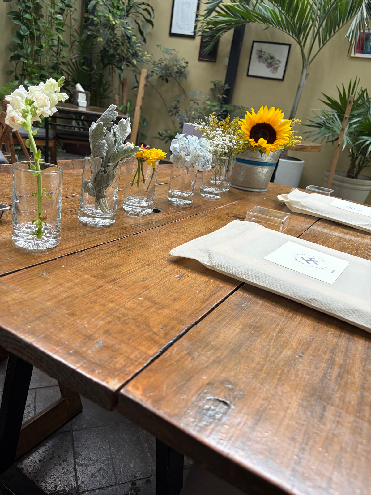Experiencia | Taller | De temporada con flores