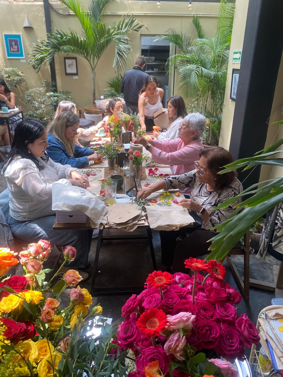 Experiencia | Taller | De temporada con flores